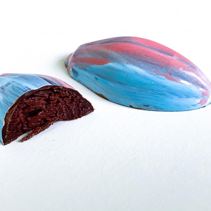 Корпусные конфеты - серия Акварель 9 штук